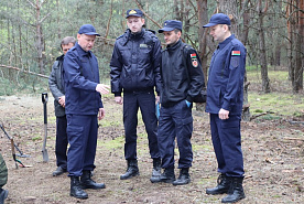Заместитель прокурора Брестской области Даниил Дерябин посетил место раскопок вблизи д.Мохро Ивановского района